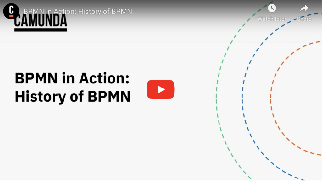 bpmn in action: history of bpmn video preview